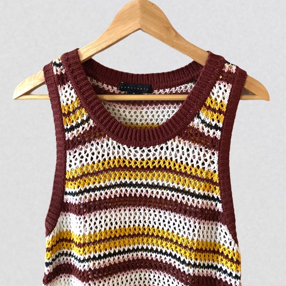 Sanctuary Knit Oversized Sweater Tank - Picture 4 of 4